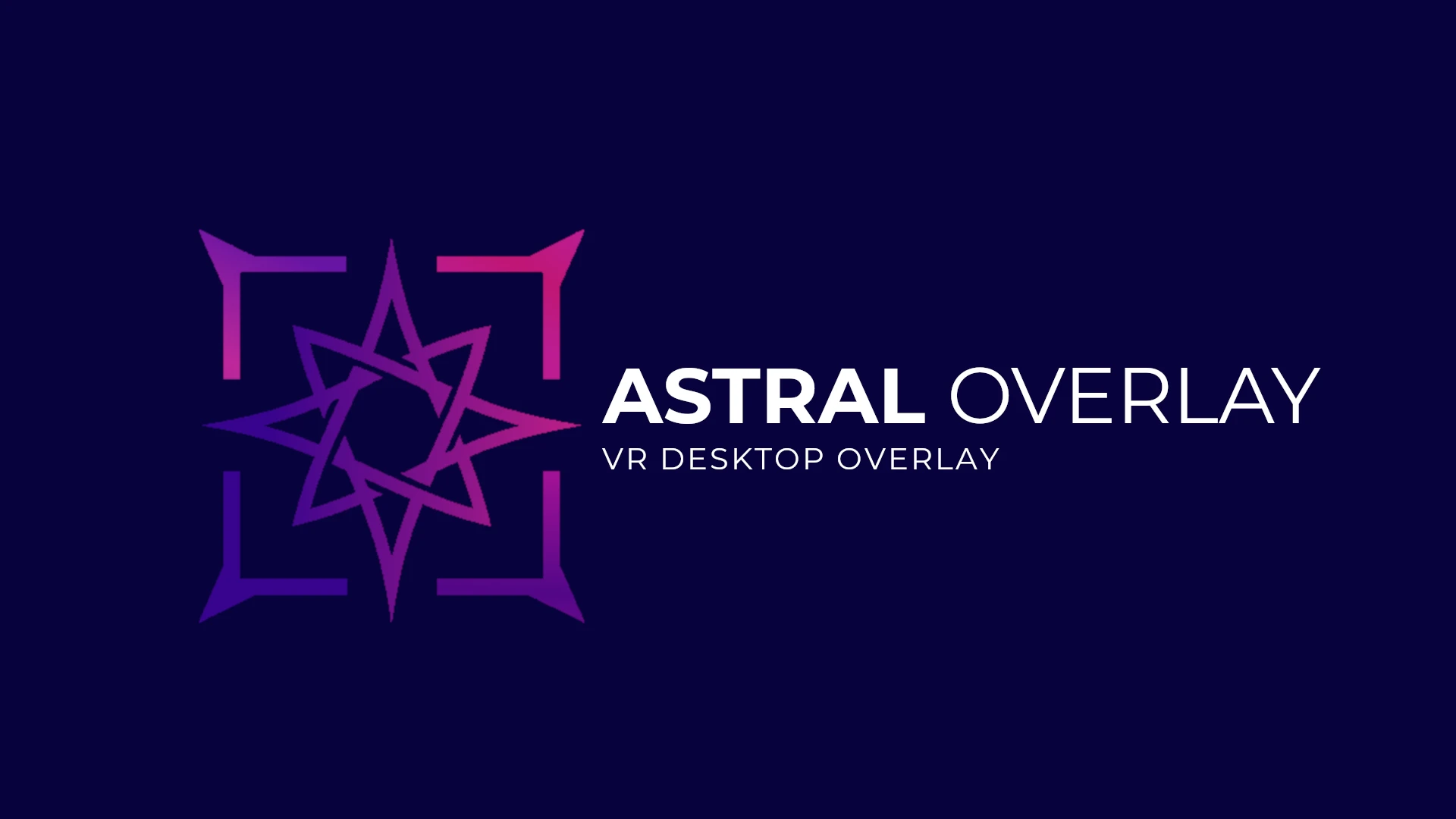 AstralOverlay, VR desktop overlay